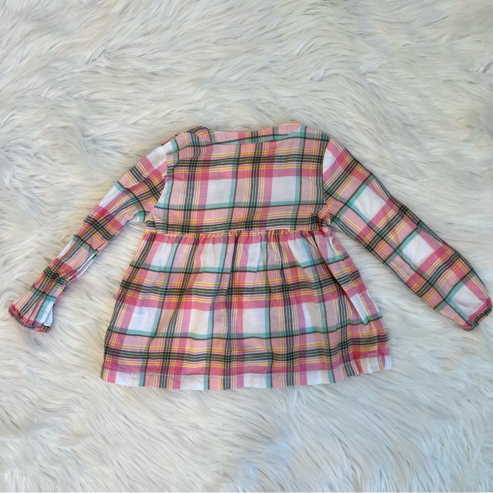 Carter's Plaid Flannel Tunic Top‎ - Picture 6 of 6